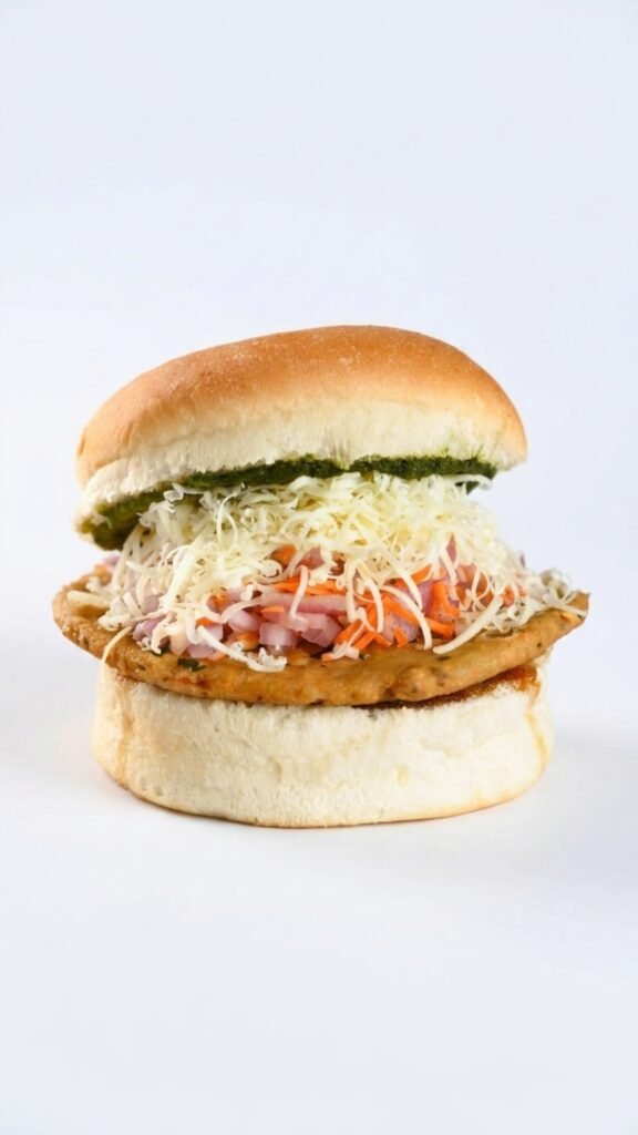 Authentic Bun Nippat Cheese product stack at Chetty's Corner.