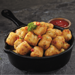 Chilli Garlic Pops at Chetty's Corner